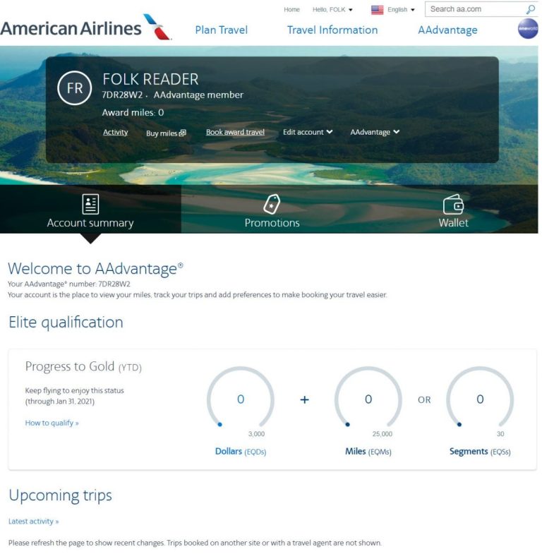 How To Sign Up For American Airlines Frequent Flyer?