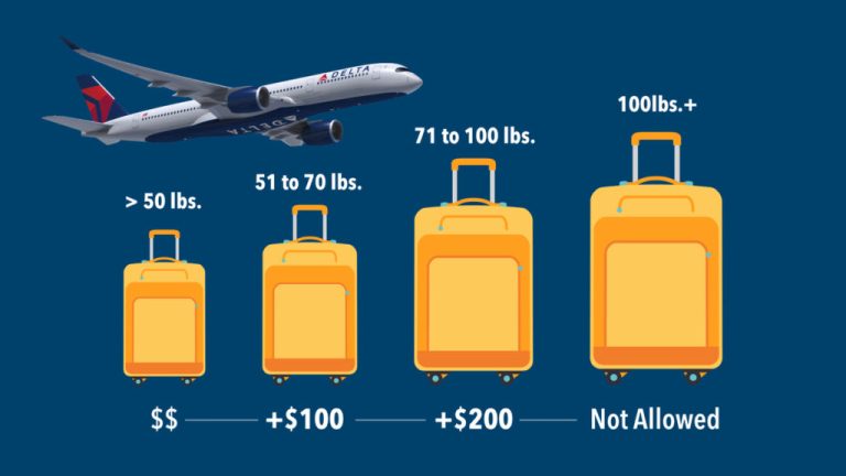 How Much Is An Extra Bag On Delta Airlines?