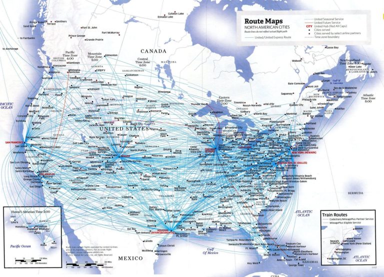 A Comprehensive Guide To United Airlines’ Domestic Routes And Destinations